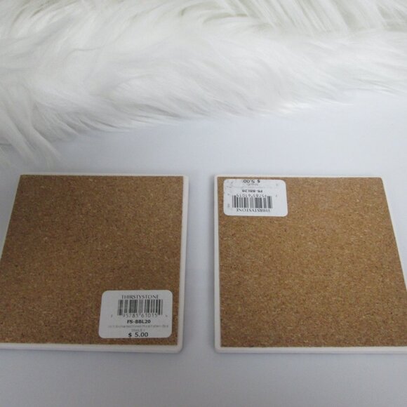 Set of Two Truth & Freedom and Love Coasters - Picture 3 of 3